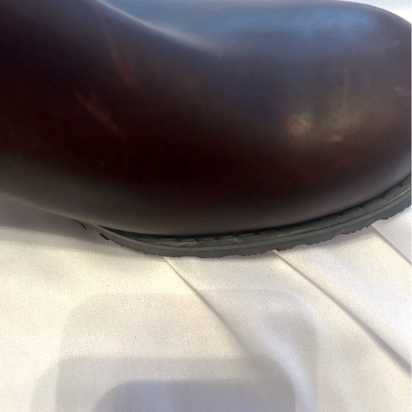 Ugg Australia 1914 Upper Leather Boot Zip Sides Brown Women’s,Size 8.5 - Picture 11 of 16